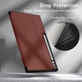 thumbnail image 6 of JETech Case for Samsung Galaxy Tab S9 Ultra 14.6-Inch with S Pen Holder, Slim Folio Stand Protective Tablet Cover, Multi-Angle Viewing (Wine), 6 of 6