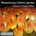 thumbnail image 3 of Lámpara ALYMACK Tulip Mirror hecha a mano con flores, luz de noche, rosa, 3 of 7