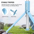thumbnail image 3 of Trípode para selfies ATUMTEK 55 con control remoto Bluetooth, color azul claro, 3 of 8