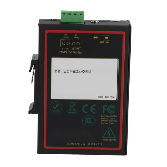 Accessoires Informatiques, Commutateur Ethernet Gigabit 5 Ports, Hub Réseau Haut de Gamme