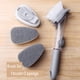 thumbnail image 5 of Yuarrent Cepillo de limpieza recargable Tazón reutilizable Fregador de platos Cepillos de pared Dispensador de reemplazable Cocina Baño Suministros de limpieza para el hogar, 5 of 6