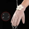 thumbnail image 2 of XINQIHANG Gants d'Hiver avec Doigts Tactiles-Imperméables Antidérapants Chauds pour Femmes, Gants Chauds pour Course Sport Conduite Randonnée, Gants de Neige pour Temps Froid, 2 of 7