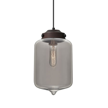 

Besa Lighting 1Jt-Olinsm Olin 1 Light 7 Wide Mini Pendant - Bronze