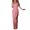 Pink, variant on Vedolay Midi Dress Women Sleeveless V Neck Split Evening Dress,Pink XL