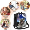 thumbnail image 4 of Ratiio Astronaut in Outer Space Print Lunch Box - Reusable Lunch Bag Men Adult Women- Insulated LunchBox, 4 of 6