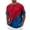 A-Red947, variant on JAJAHO Mens Tie Dye T Shirt Raglan Short Sleeve Casual Loose Fit Crew Neck Graphic Tee Soft Daily Wear Summer Beach Shirts Stylish Tops