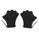 thumbnail image 3 of Guantes de natación palmeados Fitness acuático ajustable con correa para la muñeca Guantes de natación Guantes acuáticos para deportes acuáticos Negro, 3 of 9