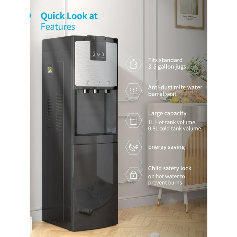 Tabu Water Cooler Dispenser With 3 Temperature Settings Hot Cold | Seychelles