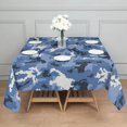 thumbnail image 2 of Camouflage Square Tablecloth 42x42in(107x107cm) – Waterproof Polyester Printed Table Cover, Wrinkle Resistant & Washable for Kitchen Dining Picnic Party Decor, 2 of 6
