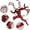 AJICH10-029, variant on Action Figure Venom Toy Clearance Anime Collectible 16cm Home Decoration Black Venom Carnage PVC Figurine