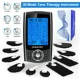 thumbnail image 3 of INSMART TENS Unit Rechargeable Muscle Stimulator EMS Dual Channel with 10 Reusable Electrode Pads 36 Modes for Back Neck Pain Muscle Therapy Pain Management Pulse Massager, 3 of 11
