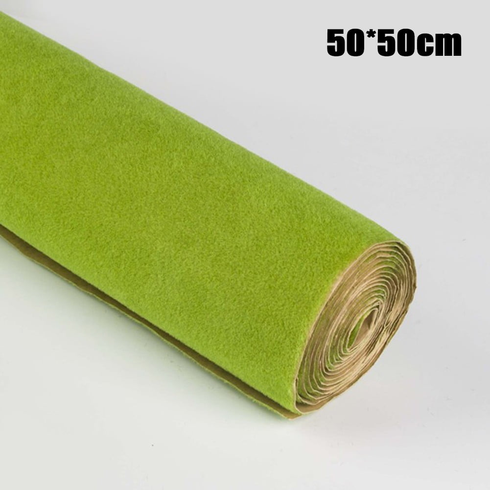 Sufanic Model Grass Mat Artificial Train Grass Mat Fake Turf Lawn Paper