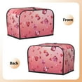 thumbnail image 4 of Toaster Cover For 2 Or 4 Slice, Two Or Four Slice Toaster Hood Dust-Proof Cover For Kitchen Washable Small Appliance Crystal Falling, 4 of 5