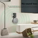 thumbnail image 3 of Mini soporte de montaje en pared Ocultar cables desordenados Ahorro de espacio para Amazon Echo Dot 5th/4th Kuymtek  Para estrenar, 3 of 9