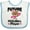 White and Blue, variant on Inktastic Future Pickleball Player Girls Girls Baby Bib