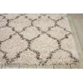 thumbnail image 4 of Nourison Amore Cream Shag Area Rug, 4 of 9