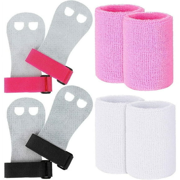 Gymnastics Grips Wrists, 2 Ps Gymnastic Hand Grips Athletic Wrist S Cloth Sweat S Girls Sports Accessories For Kids Basketba High quality
