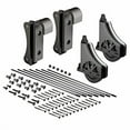 thumbnail image 2 of Rockler 8' Rolling Library Ladder Hardware Kit – Satin Black Finish Rolling Ladder Hardware Kit - Wooden Ladder Kit w/ Caster Assemblies, Metal Step Rods W/ Cap Nuts, Sliding Hook Assemblies & More, 2 of 4