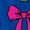 ROYAL BLUE, variant on Instant Message - Cinco De Mayo Bows - Men's Short Sleeve Graphic T-Shirt