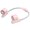 Pink, variant on Wearable Fan Hands-Free Rechargeable Headphone Design USB Powered Neck Fan 360° Rotatable for Outdoor Indoor