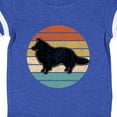 thumbnail image 4 of Inktastic Sheltie Dog Retro Sunset Boys or Girls Baby Bodysuit, 4 of 5