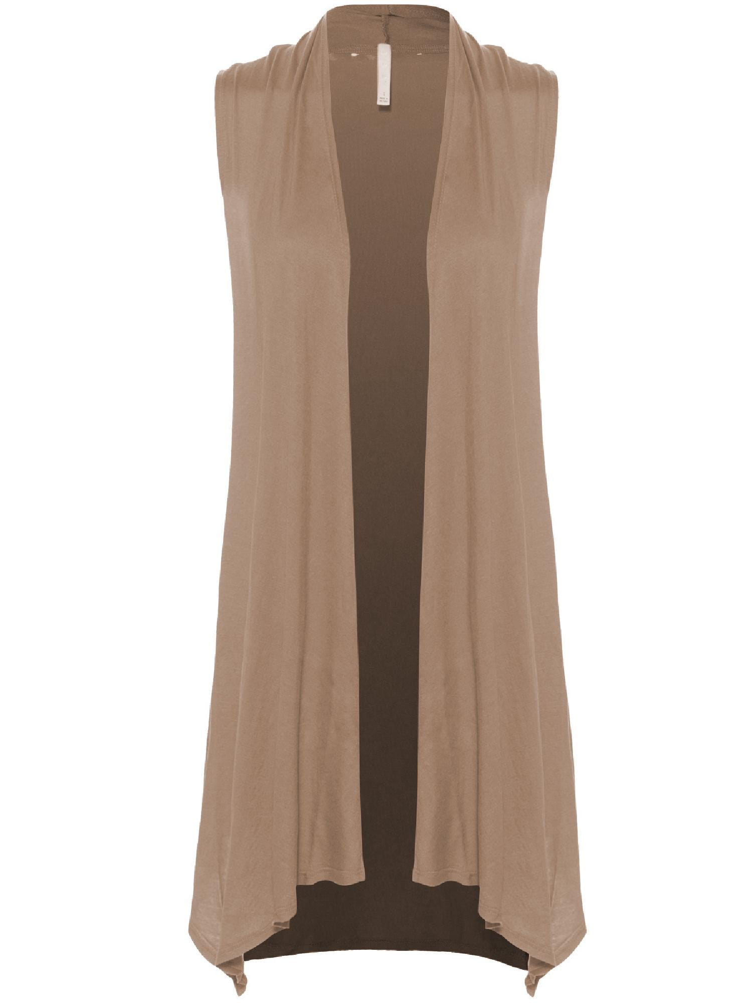 sleeveless lightweight cardigan