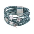 thumbnail image 1 of Pulsera rígida para niña, de aleación, , , ideal para fiestas y como accesorio versátil. Azul, 1 of 8