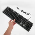 thumbnail image 5 of LOLIPPYY Black Gaming Keyboard and Mouse Set for PC, Back to School Essential, Wired Combo for Gamers and Students, 5 of 7