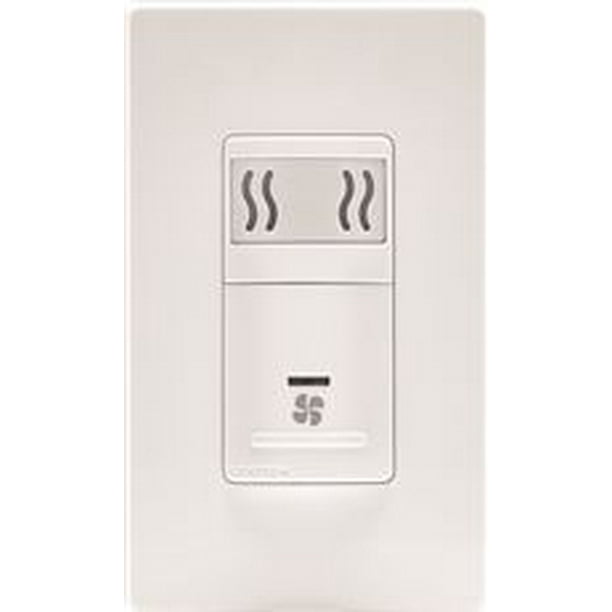 Humidity Sensor And Fan Control, White