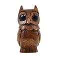 thumbnail image 4 of Ajuny Wooden Eyeglass Goggle Display Stand Owl Shaped Decorative Eyewear Spectacle Holder for Home Office Desk, 4 of 6