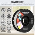 thumbnail image 6 of Comgrow PETG 3D Printer Filament-3D Printer Material 1.75mm Dimensional Accuracy +/- 0.02 mm, 1KG/2.2LB-Grey, 6 of 7