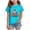 c52-Blue, variant on Toddler Girls Christmas Graphic T-Shirts Holiday Short Sleeve Tees Tops(Red,5-6 Years)