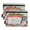 Birds Sit on Tree Branch, variant on 2 Pack Pencil Pouch for 3 Ring Binder Smooth Zipper Folders with Pockets Clear Window Pencil Case Beautiful Black Woman Wearing Sunglasses