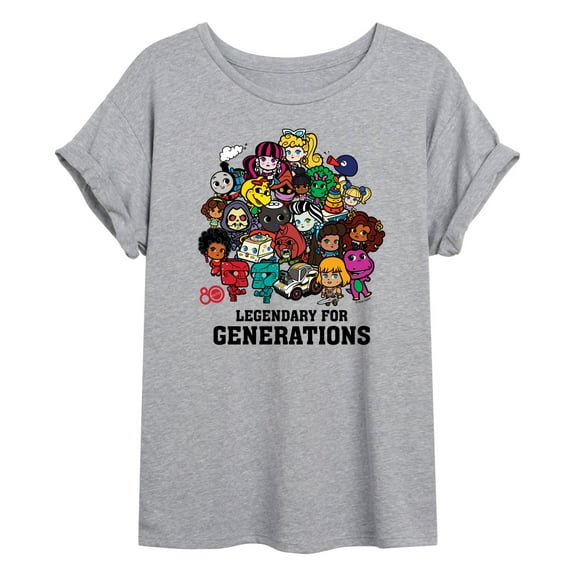 Mattel - Legendary For Generations  - Women's Oversized T-Shirt