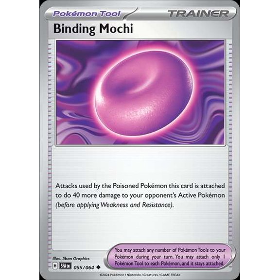 Pokemon Shrouded Fable Uncommon Binding Mochi #55
