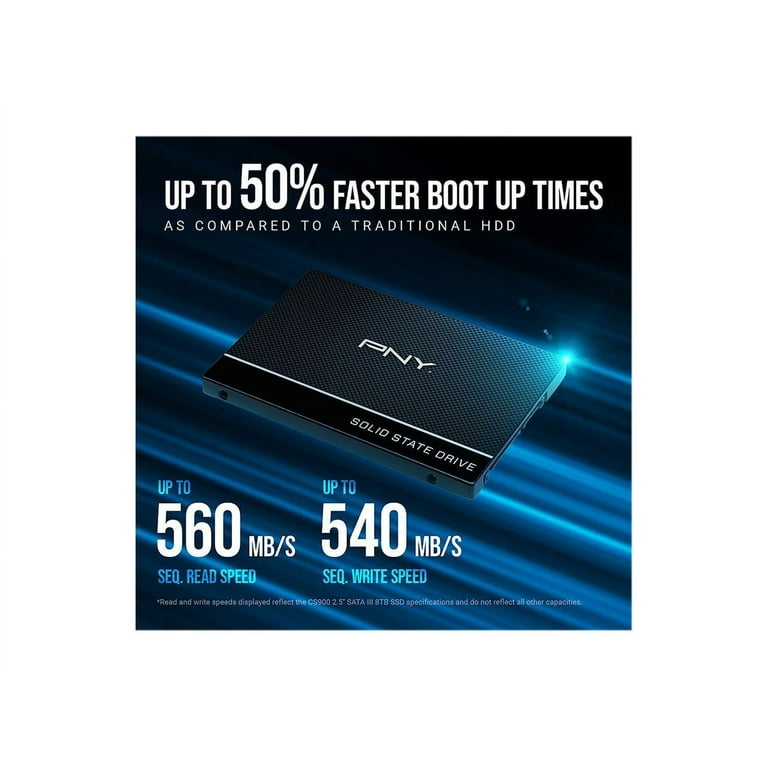 内蔵型SSD PNY CS900 1TB SSD 2.5 SATA3 SSD7 HD3743 PNY CS900 2.5