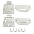 thumbnail image 3 of 71610 G01, Durable High Hardness Perfect Fit Wear Proof  Cart  Hinge Bottom Plate Set  For  Cart, 3 of 8