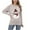 Gray (NEW), variant on PFRNLF Ugly Christmas Sweaters for Women Soft Holiday Long Sleeve Crewneck Xmas Snowman Knit Sweaters