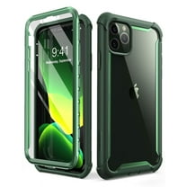 i-Blason Ares Series for iPhone 11 Pro Case 5.8 Inch (2019 Release), Rugged Clear Bumper Case with Built-in Screen Protector (Green)