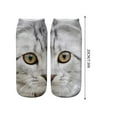 thumbnail image 2 of QTOCIO Face Print Socks - Cute Mid-calf Socks Unisex Made Of Soft And Breathable Fabric Suitable For Everyday Wear/gifting, 2 of 3