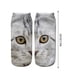 thumbnail image 2 of Calcetines con estampado facial: bonitos calcetines unisex de media pantorrilla de tela suave y transpirable, ideales para uso diario o para regalar., 2 of 3