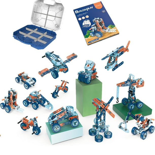 Tornillos Ensamblados Juguete Plástico Tpr Educación Temprana Juguete De Bloques De Construcción Multifuncional Juguete De Construcción Diy Para Niños 12 En 1 Minnieouse FN002406-00