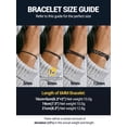 thumbnail image 5 of PROSTEEL Black Chain Bracelets for Men Stainless Steel Cuban Bracelet 6mm Wide 7.5inch Mens Jewelry Birthday Gift for Boyfriend, 5 of 8