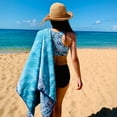 thumbnail image 3 of 4Monster Microfiber Beach Towel, Quick Dry Lightweight Towel, Large, OceanC, L, 3 of 6