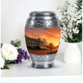 thumbnail image 5 of White Building Large Decorative Urn 10 Inch, Urn, Funeral Urn For Ashes For Women, Cremation Urns For Ashes, Memorial Urns For Human Ashes Adult Female, Decorative Urn For Ashes Adult Male, 5 of 5