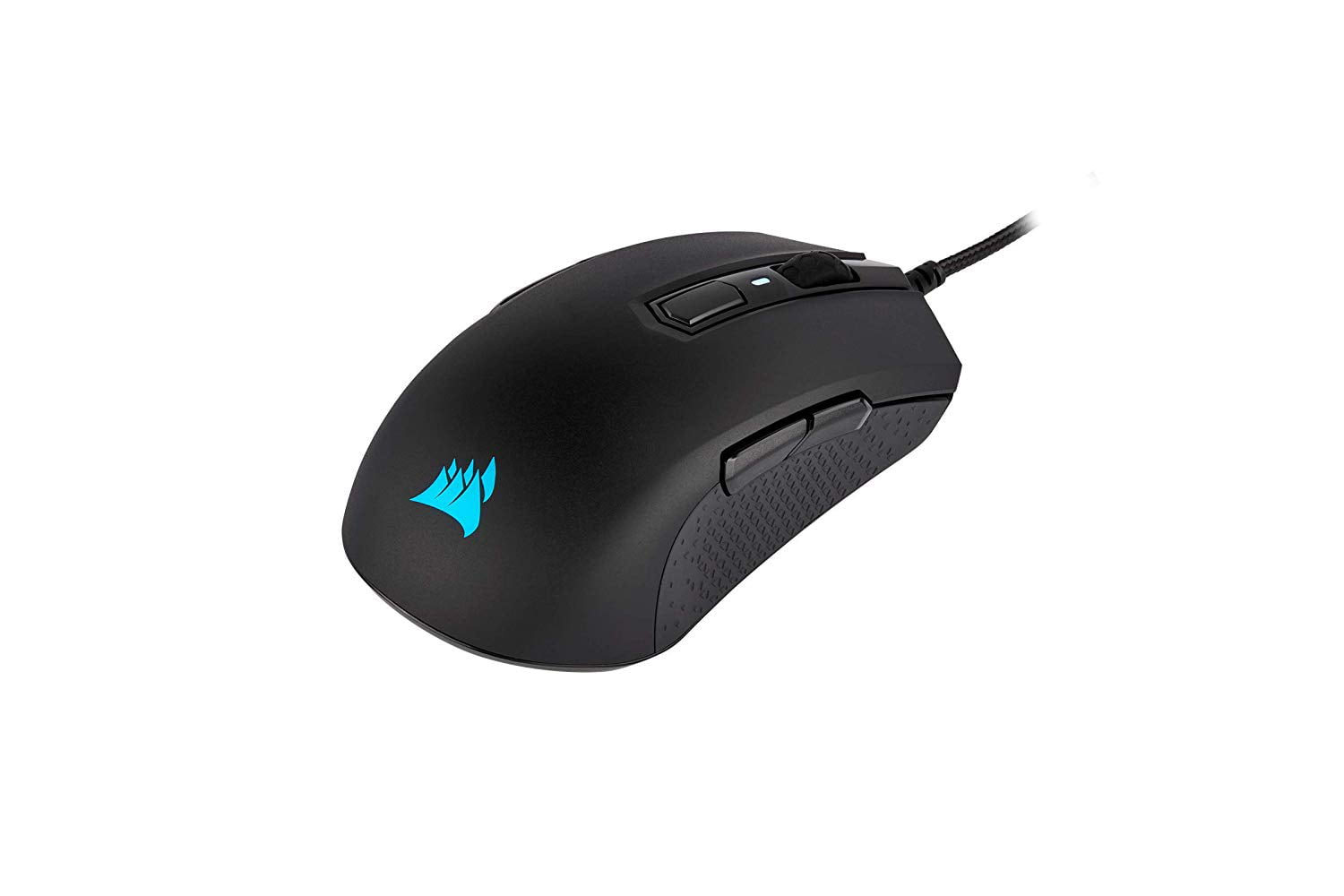 CORSAIR M55 RGB PRO Ambidextrous Multi-Grip Gaming Mouse, Black, Backlit RGB LED, 12400 dpi, - Walmart.com