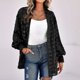 thumbnail image 2 of Chaqueta de Punto Delgada Odeerbi para Mujer Manga Larga Talla S, 2 of 5
