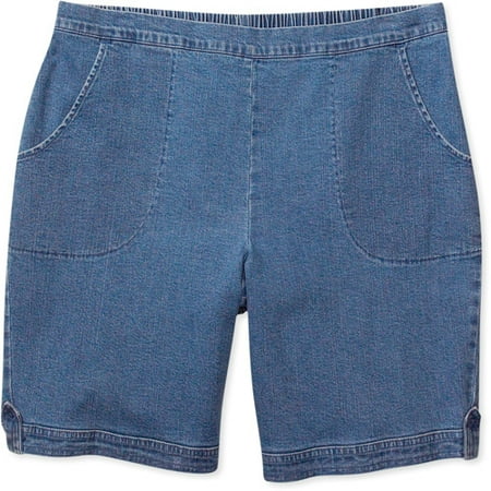 shorts denim plus bermuda walmart
