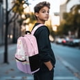 thumbnail image 3 of Psesaysky Cute Llama Rainbow Backpack for Boys and Girls Middle Elementary School Bag 17 Inch Lightweight Large Capacity Bookpack Back to School Gifts, 3 of 7