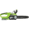 Earthwise LCS32010 10" 20-Volt Lithium Ion Cordless Electric Chain Saw (Battery and charger Included)